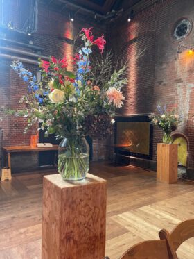 Bloemen abonnement zilver