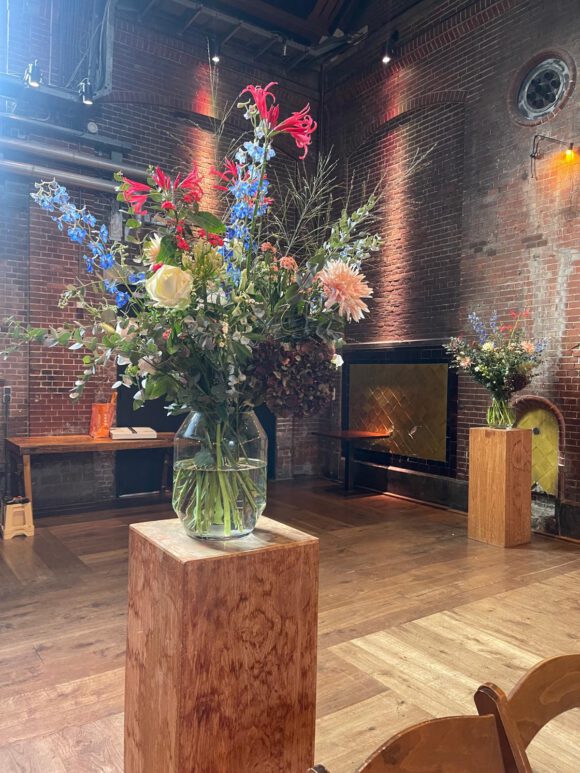 Bloemen abonnement zilver