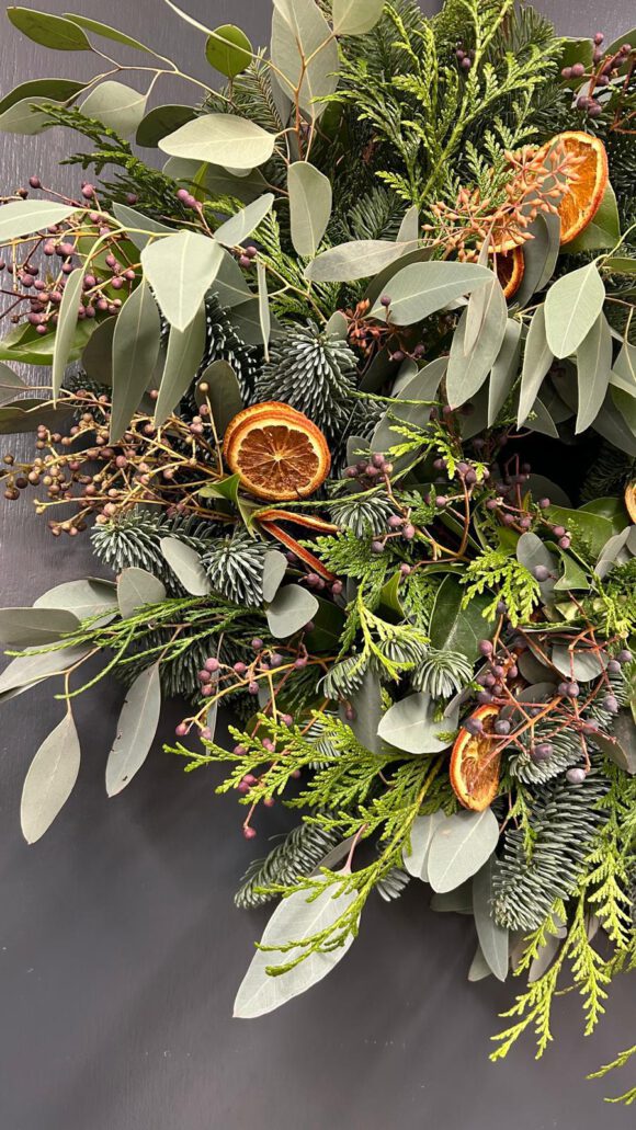 Kerstkrans natuur - Afbeelding 3